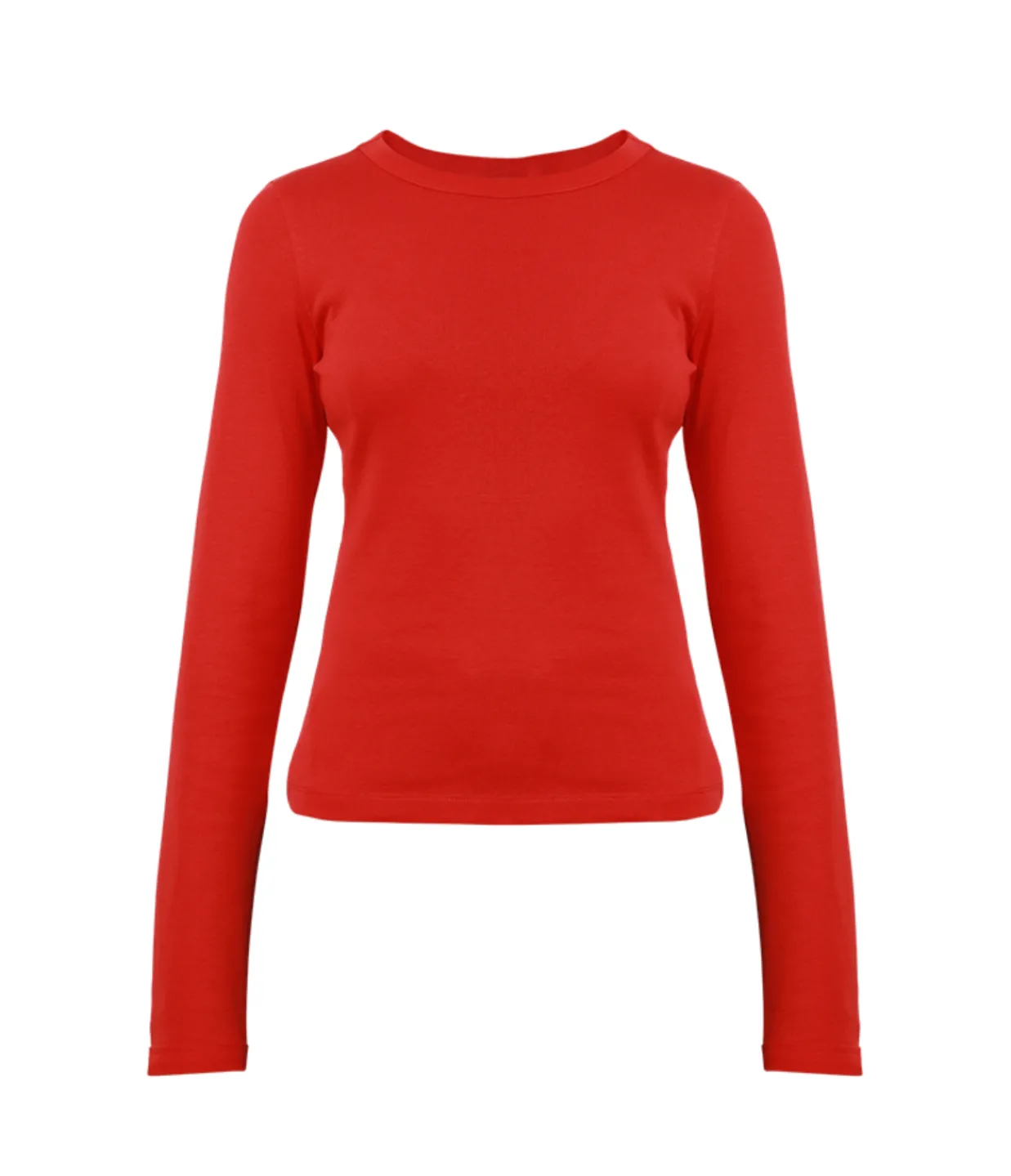 Flore Flore Max Fitted Long Sleeve Tee in Audrey Best Sale