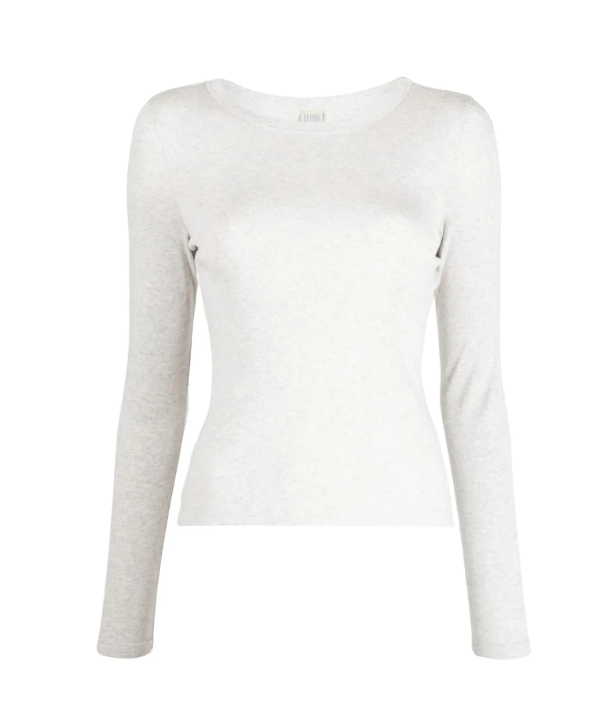 Flore Flore Max Fitted Long Sleeve Tee in Grey Fashion