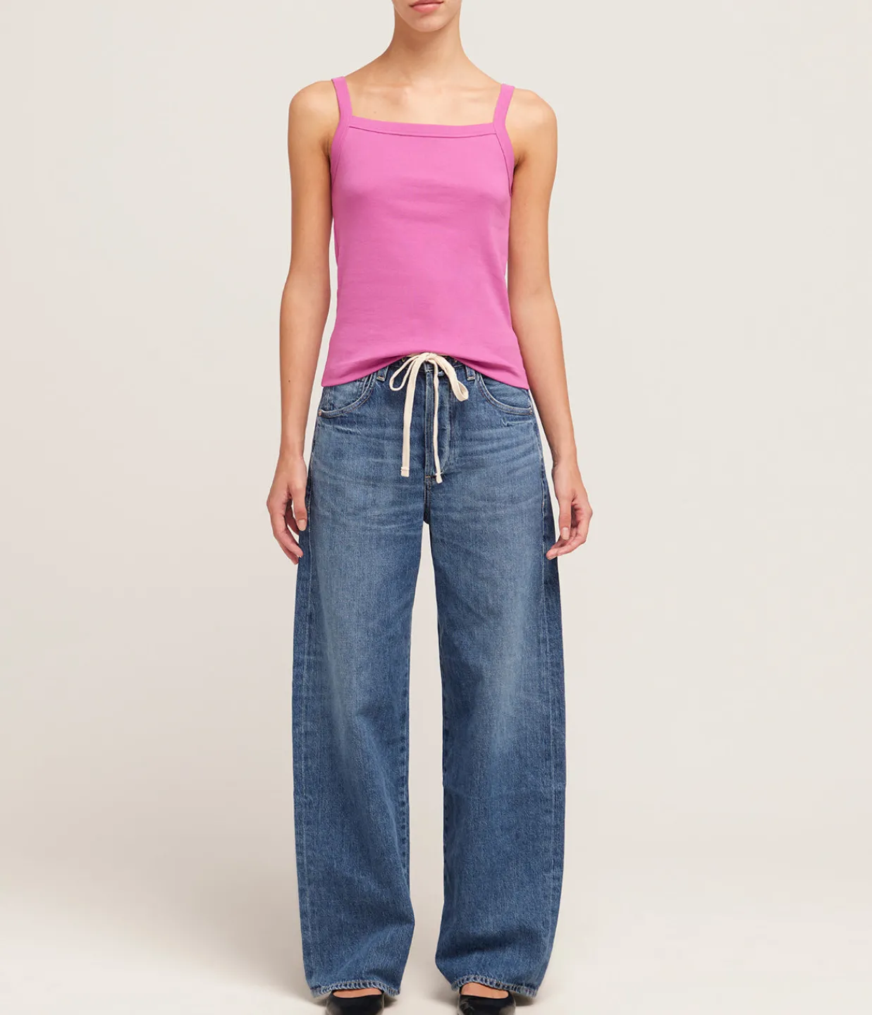 Flore Flore May Square Neck Cami in Orchid Shop