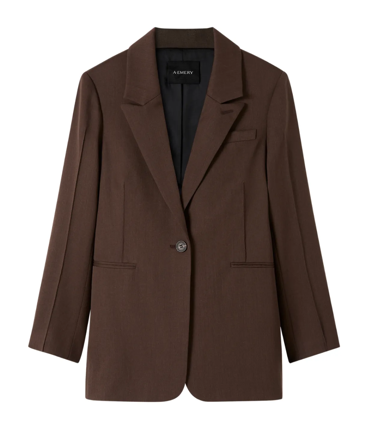 A.Emery Maya Blazer in Chocolate Clearance
