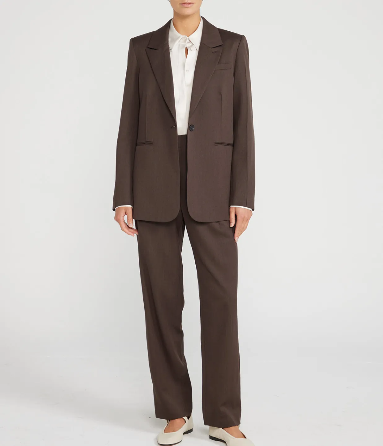 A.Emery Maya Blazer in Chocolate Clearance