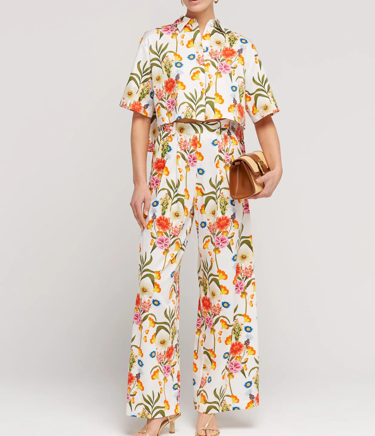 Borgo De Nor Melia Cotton Pant in Vila Floral Store