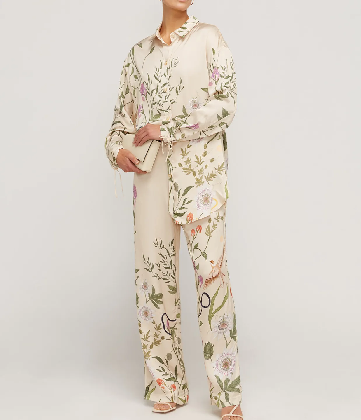 Agua by Agua Bendita Memoria High Waisted Trouser in Paraiso Cheap
