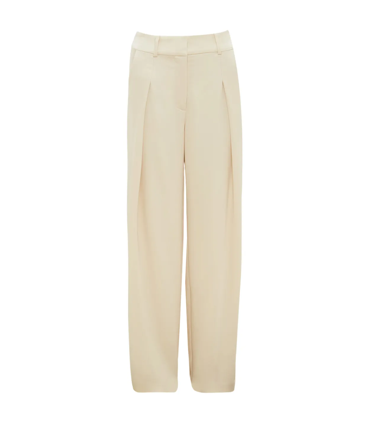 Simkhai Mercer Pleated Pant in Ecru Shop