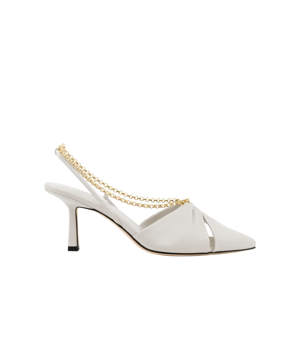 Studio Amelia Moliere Pointed Heel in Stone Cheap