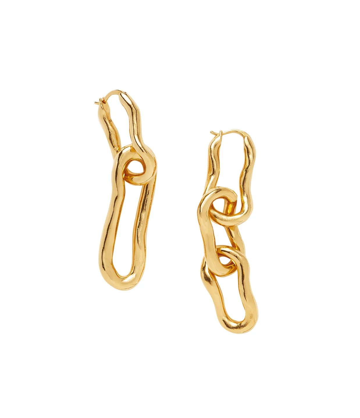 Missoma Molten Ovate Mismatch Hoop Earrings Sale
