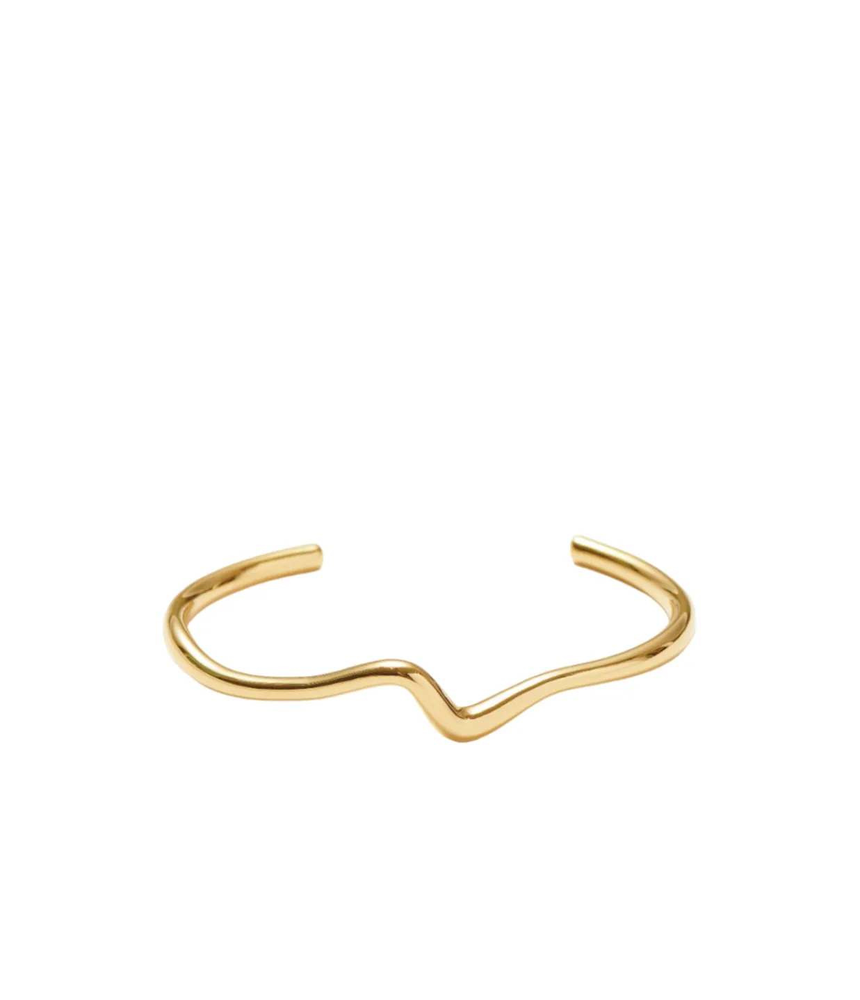 Missoma Molten Wave Cuff Bracelet in Gold Store