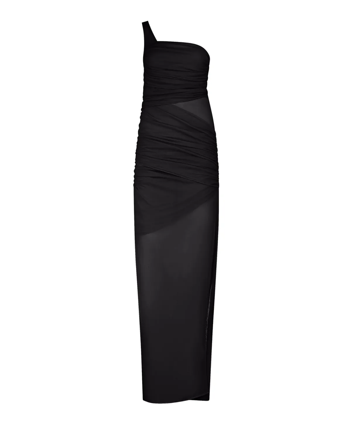 Gauge81 Moni One Shoulder Dress in Black Discount