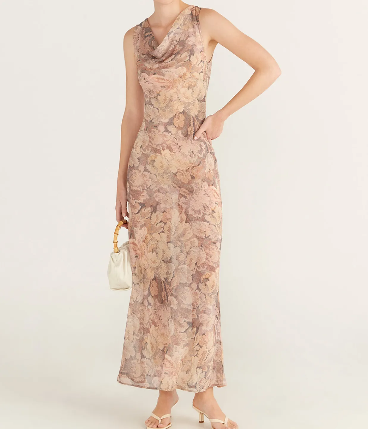 Hansen & Gretel Moss Maxi Dress in Antique Floral Discount