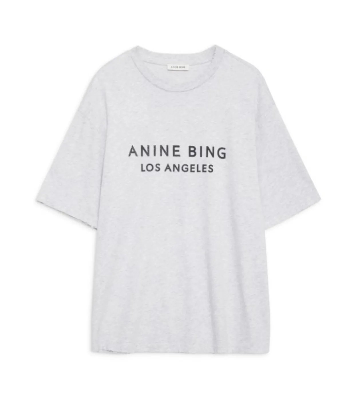 Anine Bing Myers Tee in Heather Grey Cheap