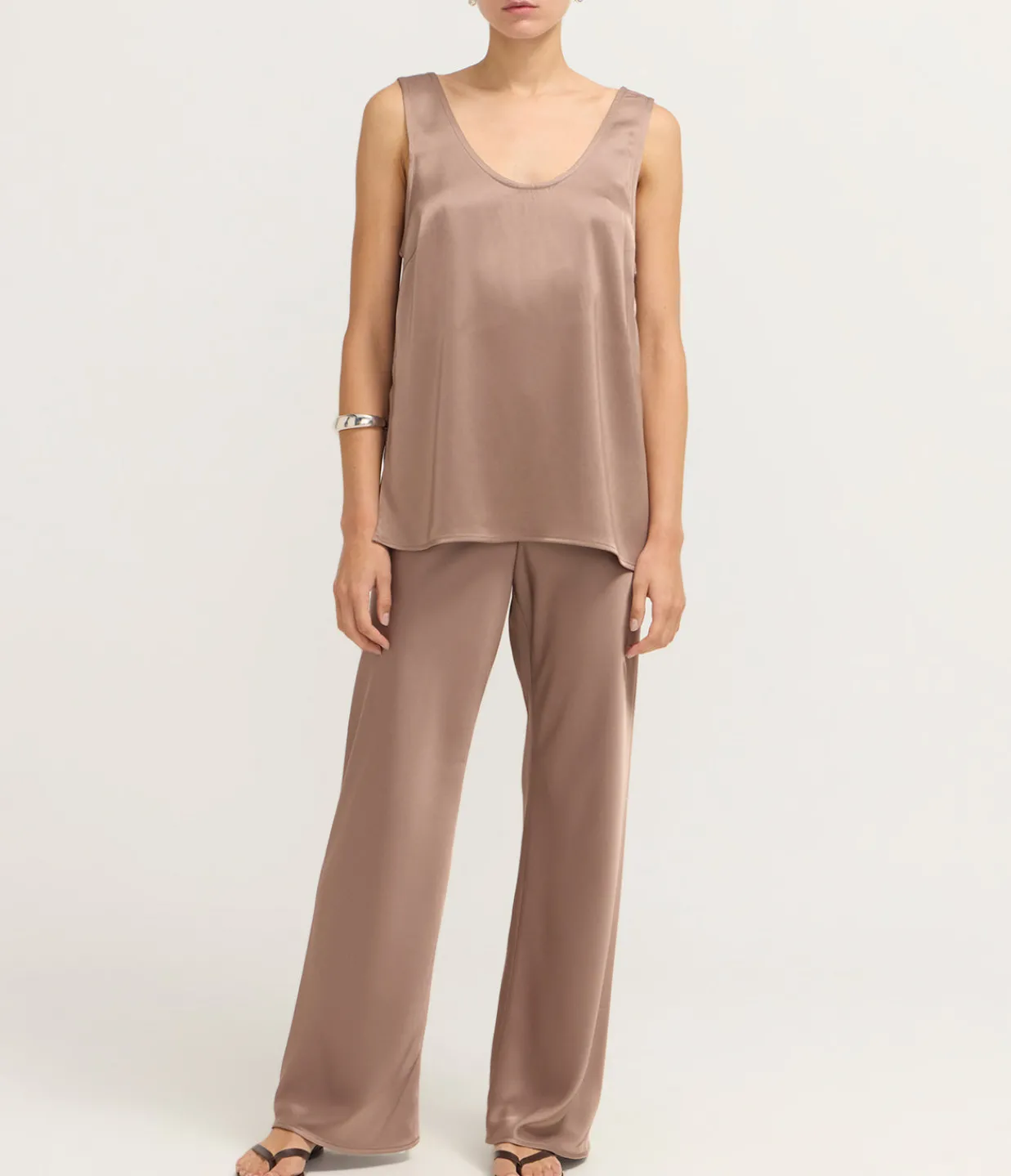 A.Emery Myrna Pant in Mocha Discount