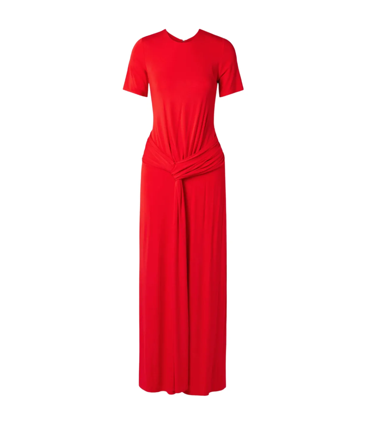 Simkhai Nalani Short Sleeve Gown in Fiery Red Store