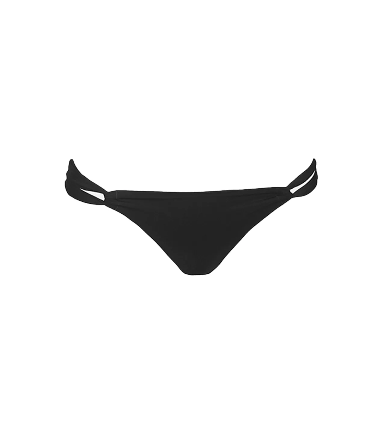 Sara Cristina Narcissus Bikini Bottom in Black Best