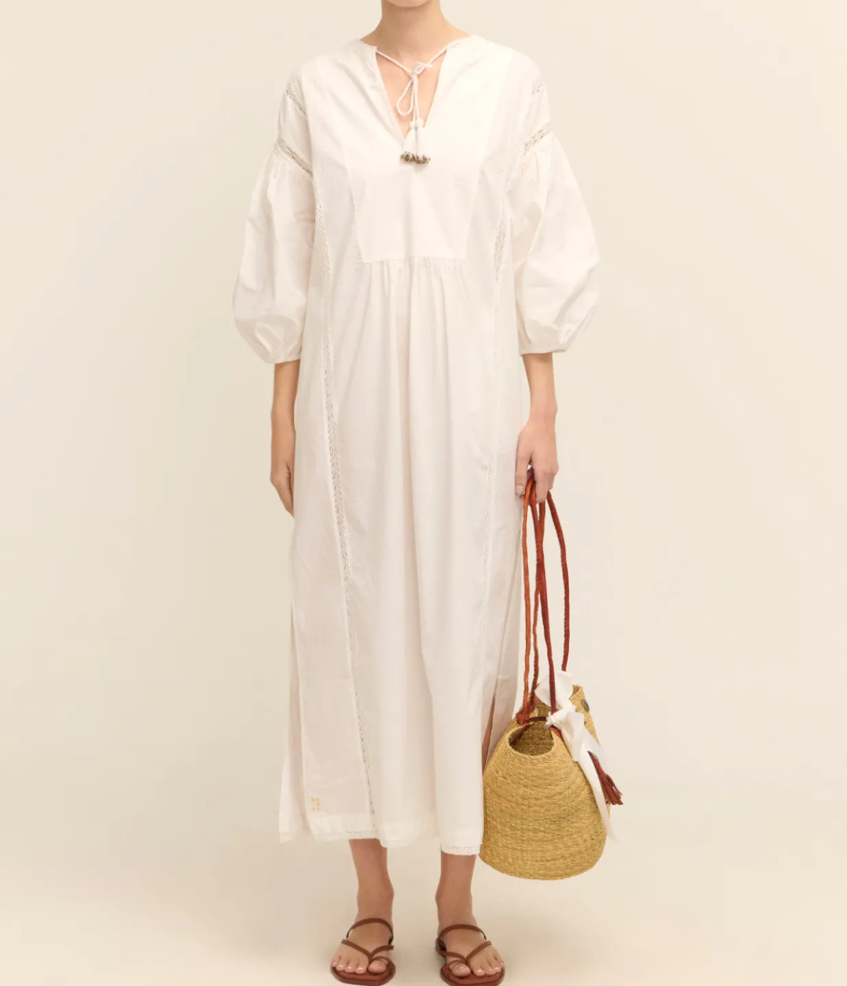 Ilio nema Nephele Dress in White Shop