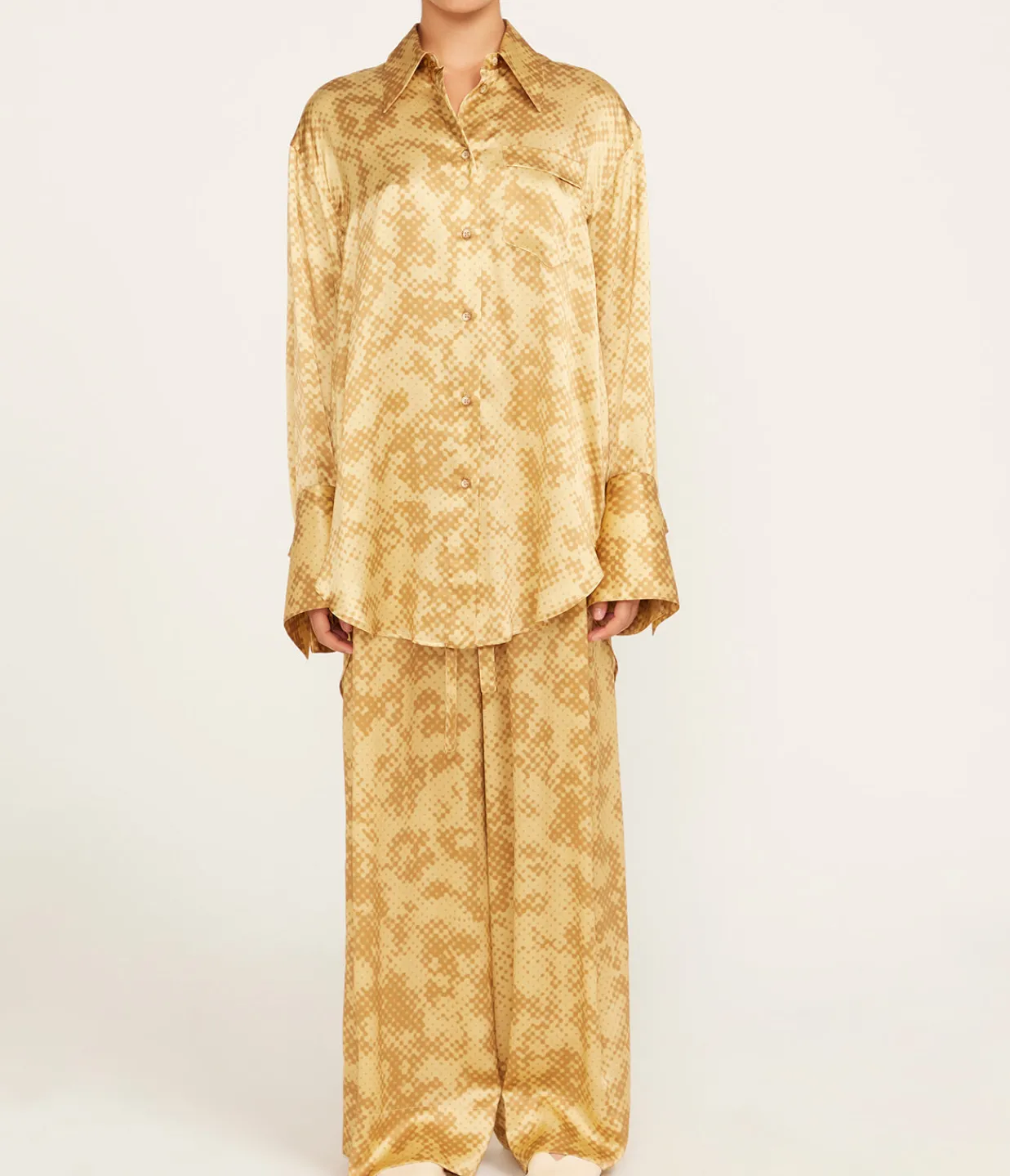 Lee Mathews Nichhia Shirt in Honeycomb Best Sale