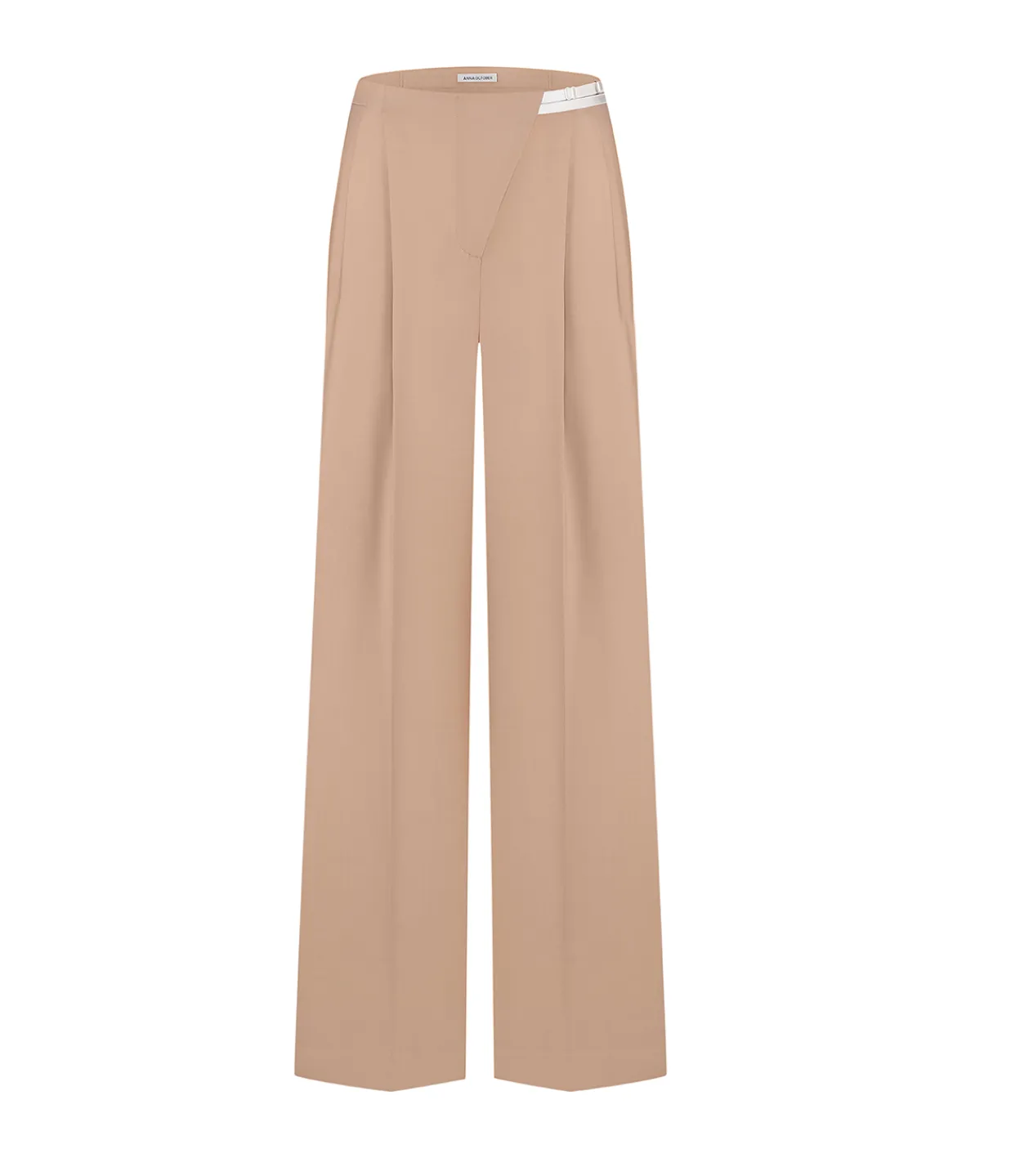 Anna October Noemie High Waisted Pant in Peach Store