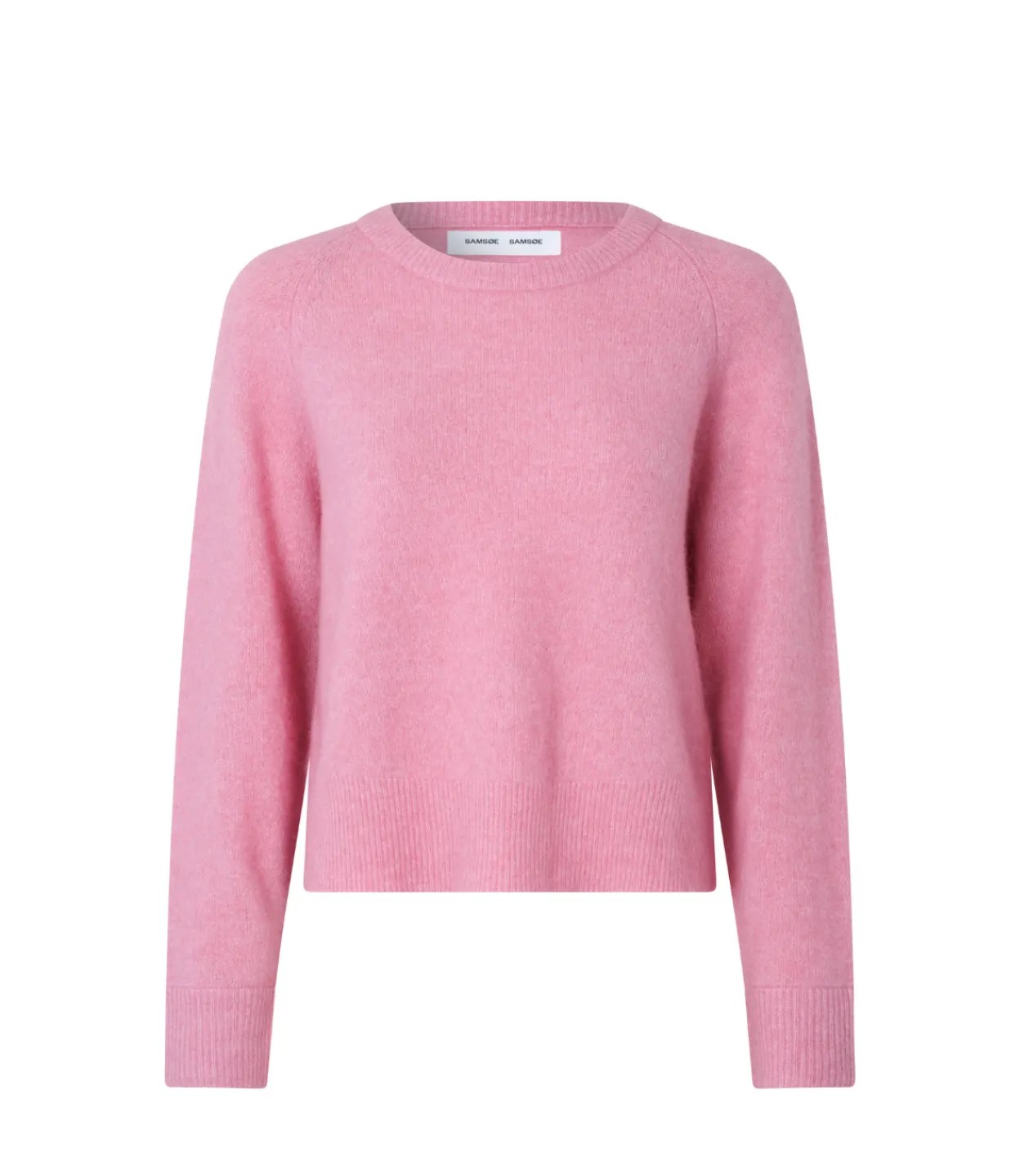 Samsoe Samsoe Nor O Short Knit in Orchid Smoke Fashion