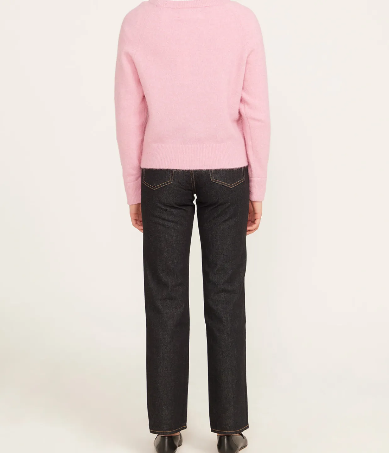 Samsoe Samsoe Nor O Short Knit in Orchid Smoke Fashion