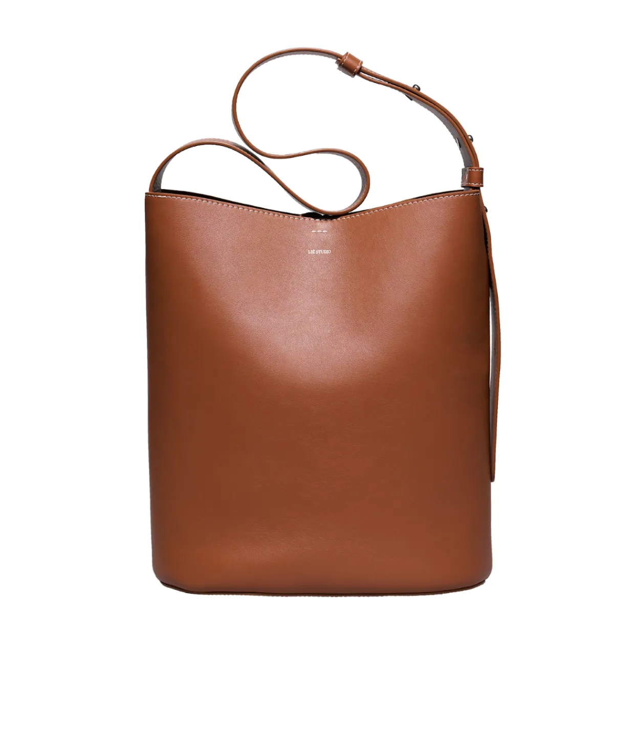 Lie Studio Norma Tote In Toffee Brown Best Sale