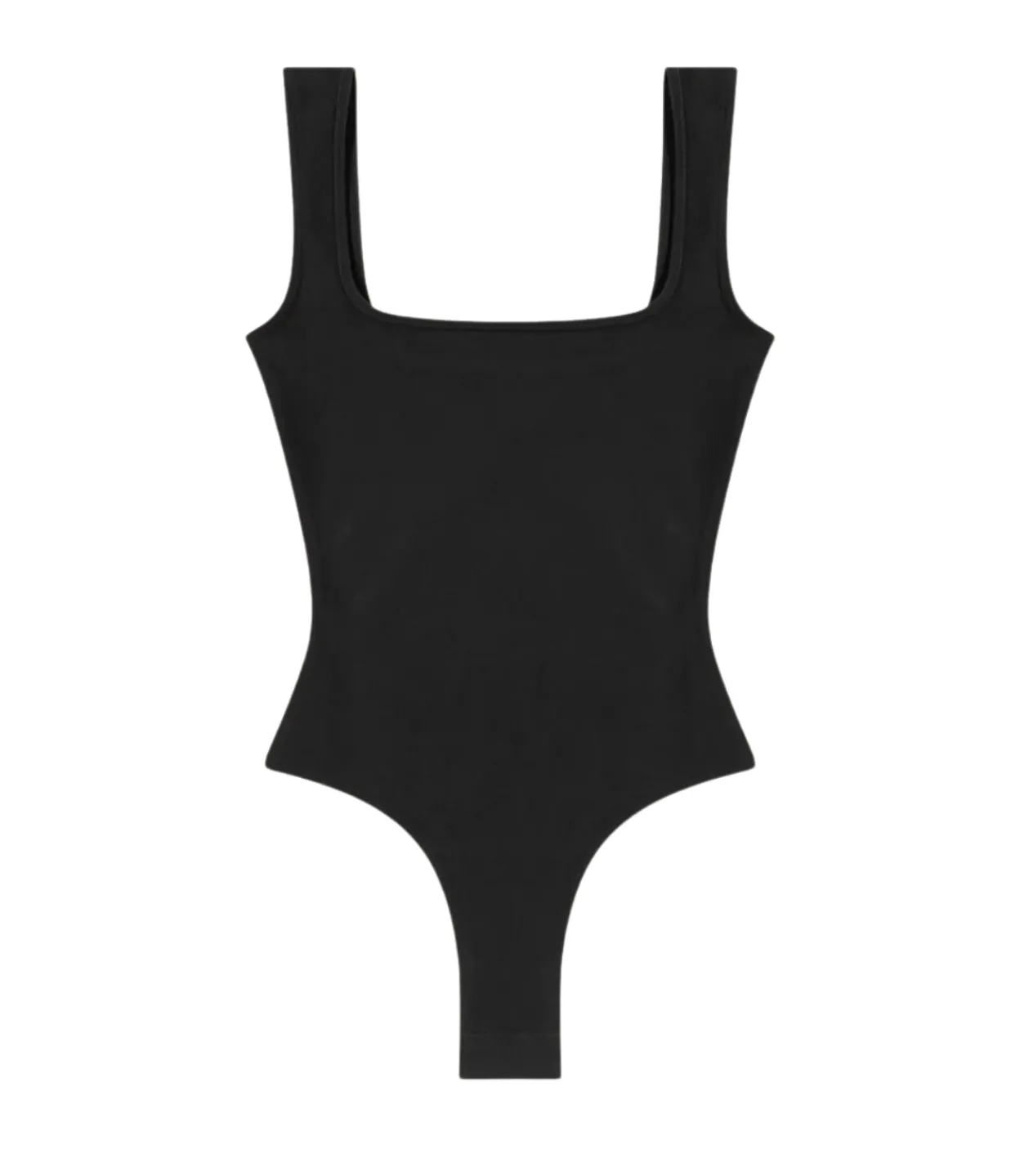 Flore Flore Nur Square Neck Bodysuit in Black Online