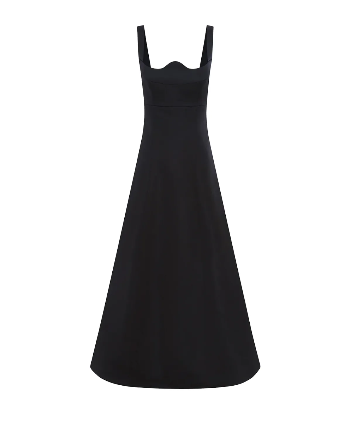 LEO LIN Odette Midi Dress in Ebony Sale