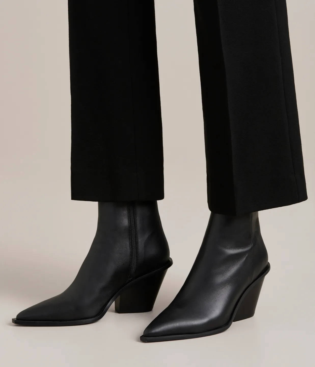 A.Emery Odin Heeled Boot in Black New