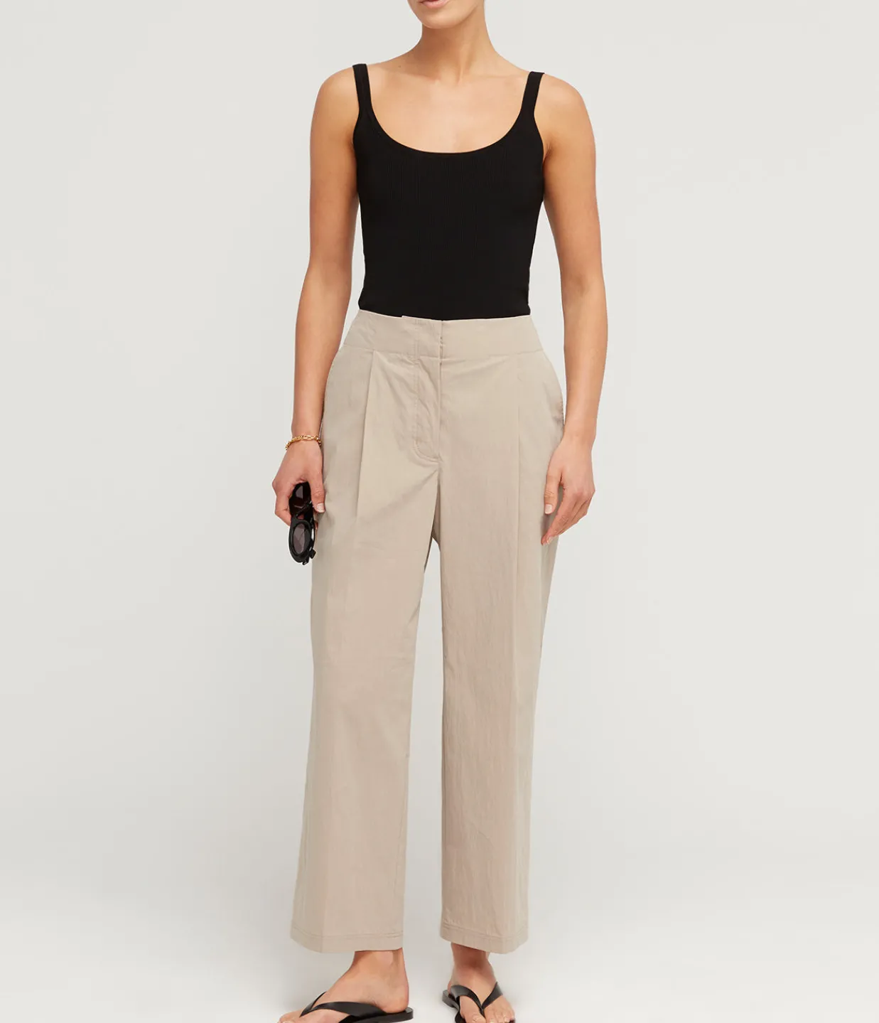 A.Emery Olivier Pant in Stone New