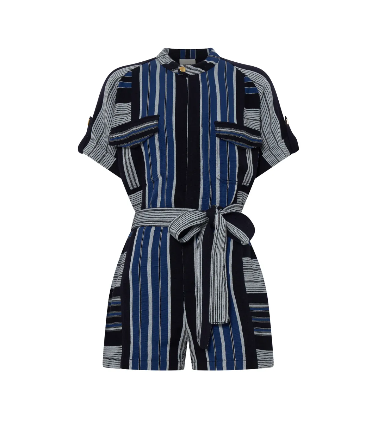 Ilio nema Orpheus Playsuit Dress in Delos Stripe Outlet