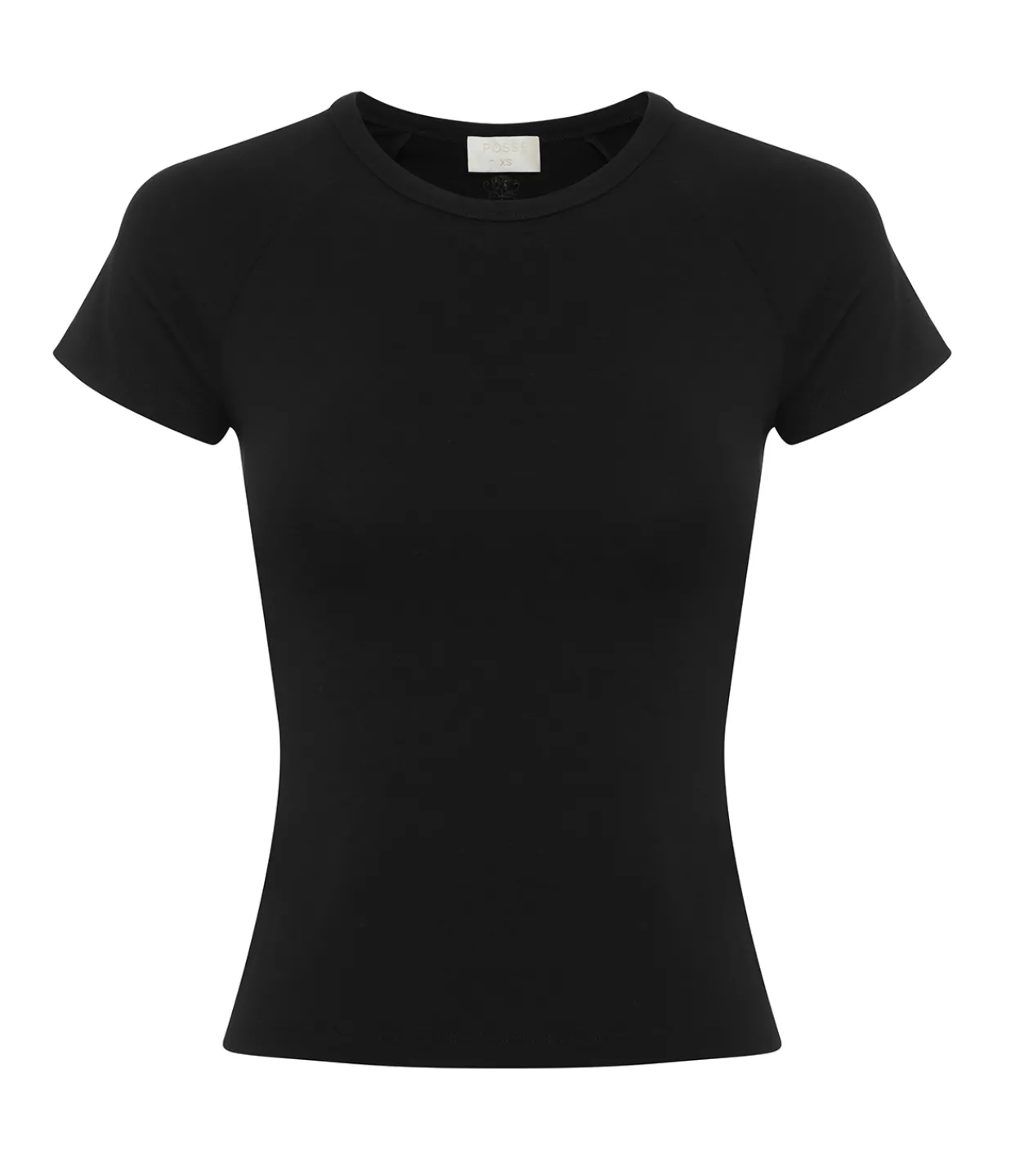 Posse Oscar Slim Fit Baby T-shirt in Black Flash Sale