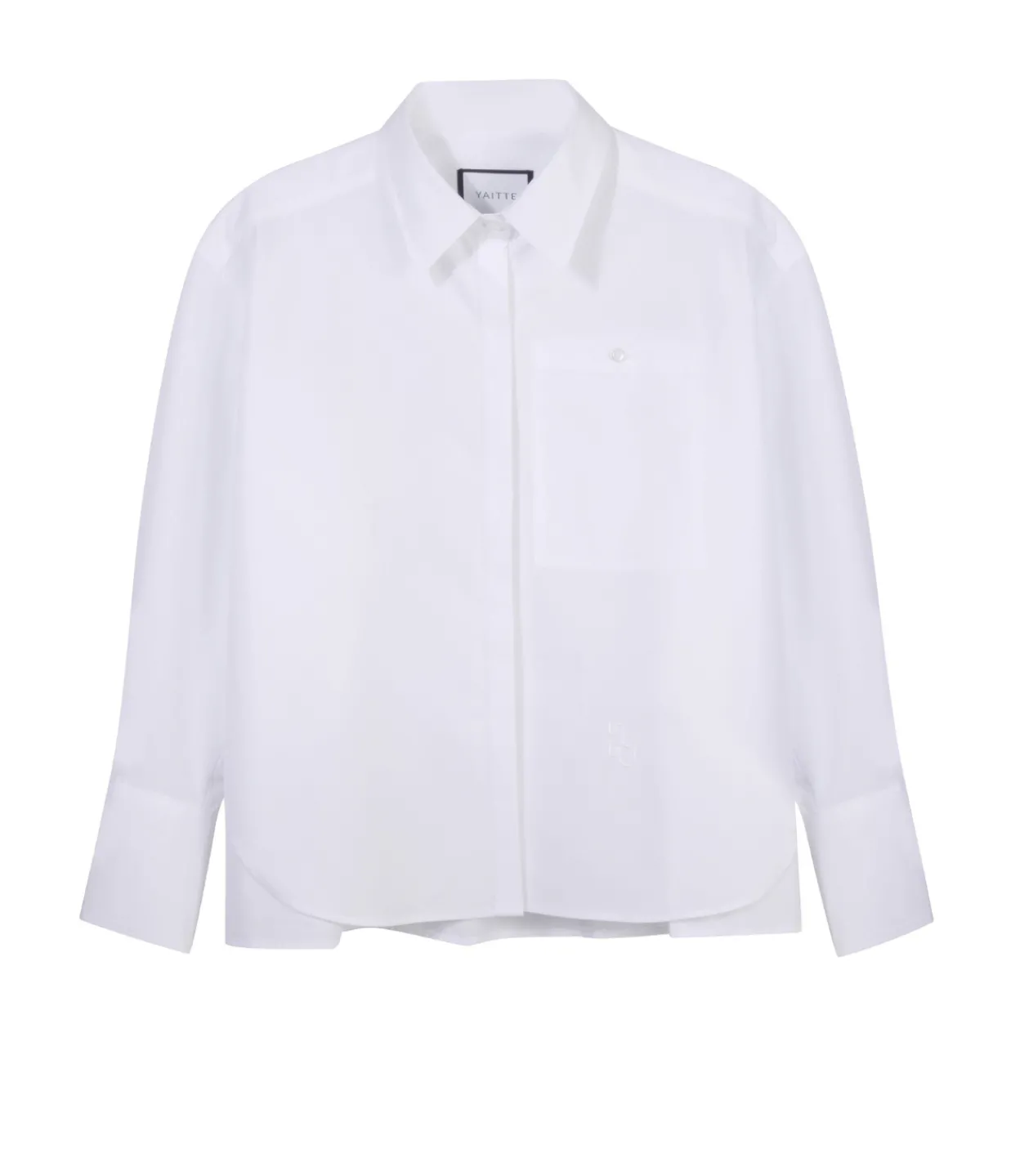 Yaitte Palma Shirt in Crisp White Discount
