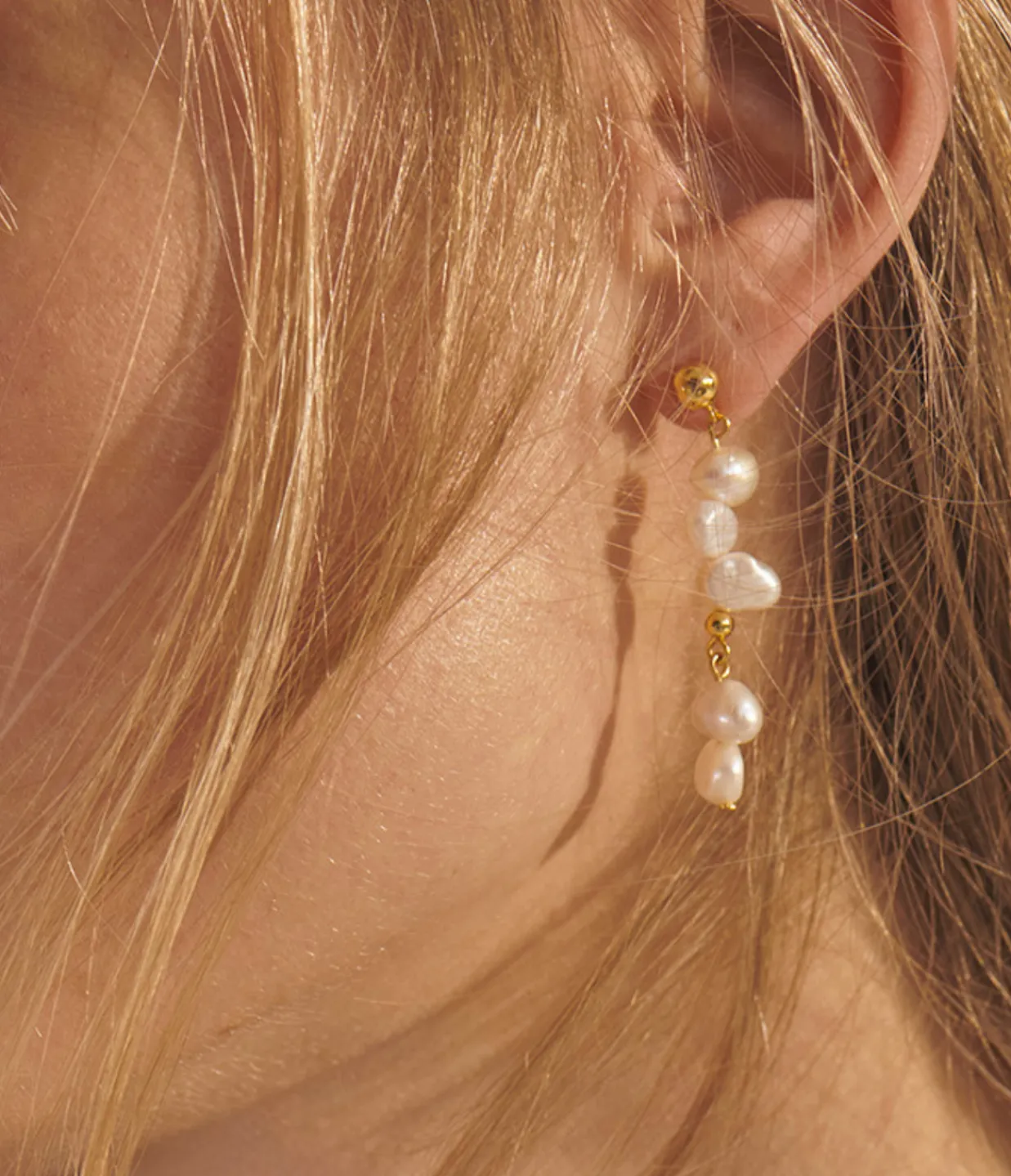 Anni Lu Pearly Drop Earring Long Online