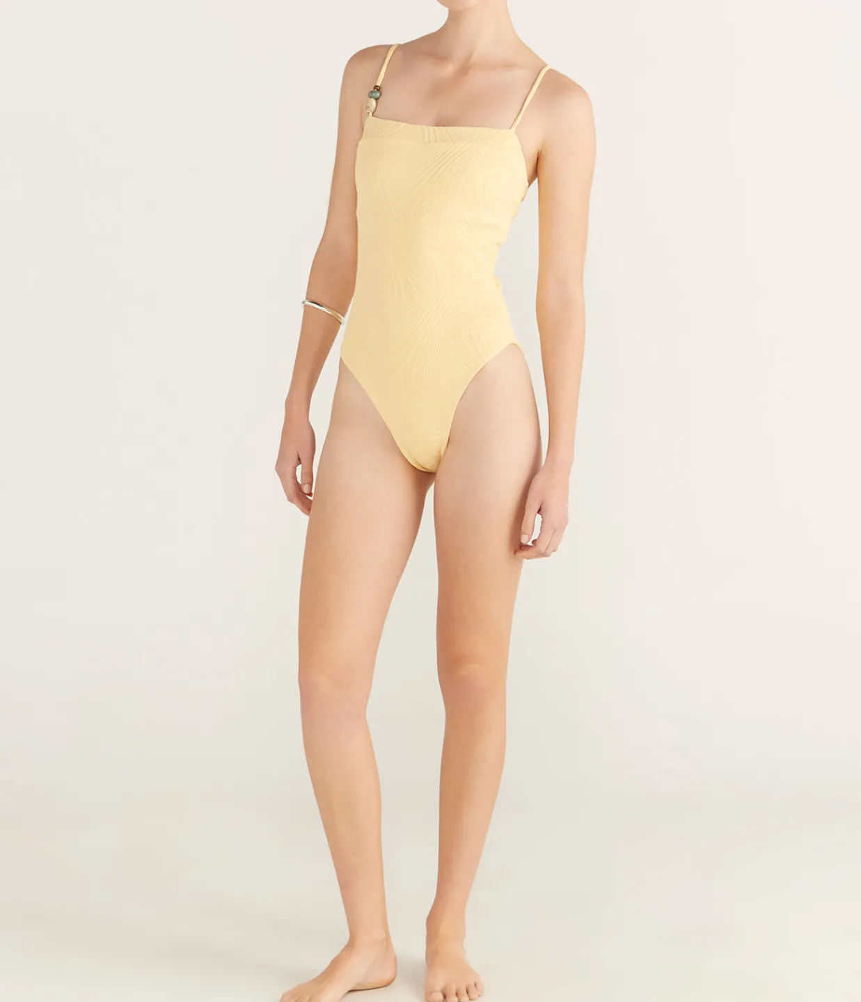Fella Phillip One Piece Bikini in Butter Shop