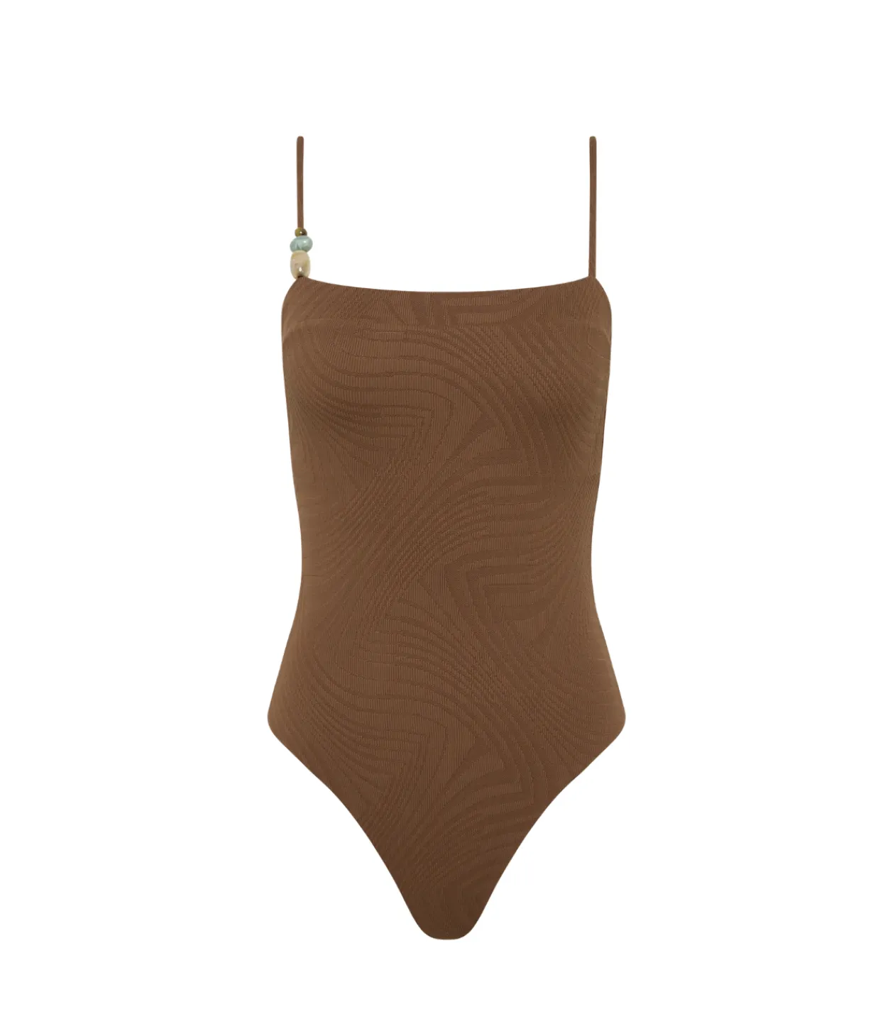 Fella Phillip One Piece Bikini in Cocoa Cheap
