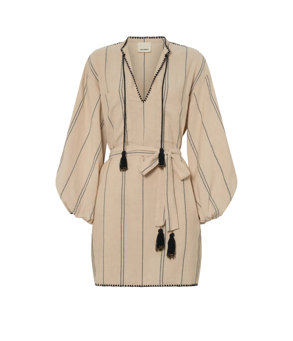 Ilio nema Plato Dress in Kolonaki Stripe Best