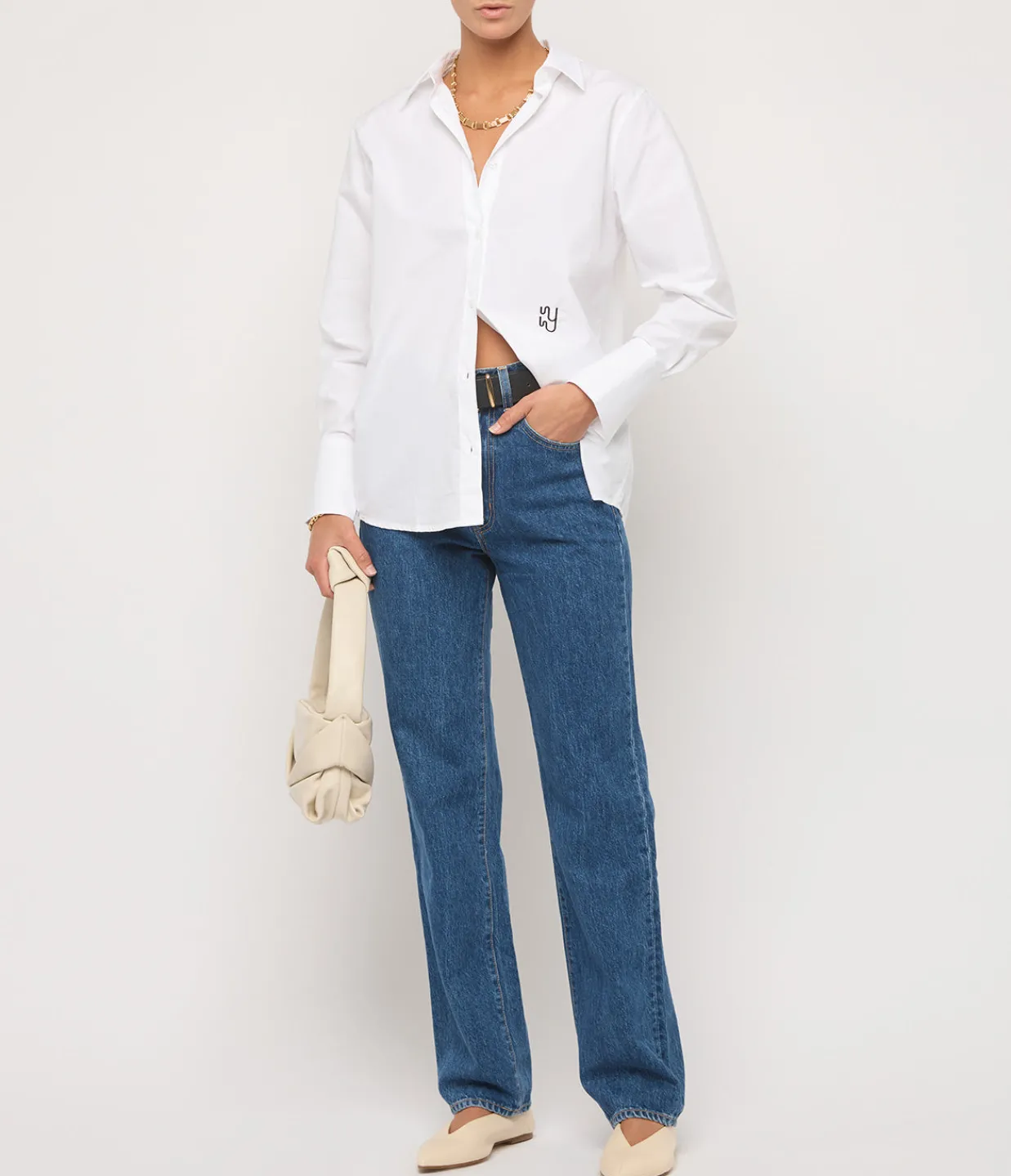 Yaitte Puglia Shirt in White Discount
