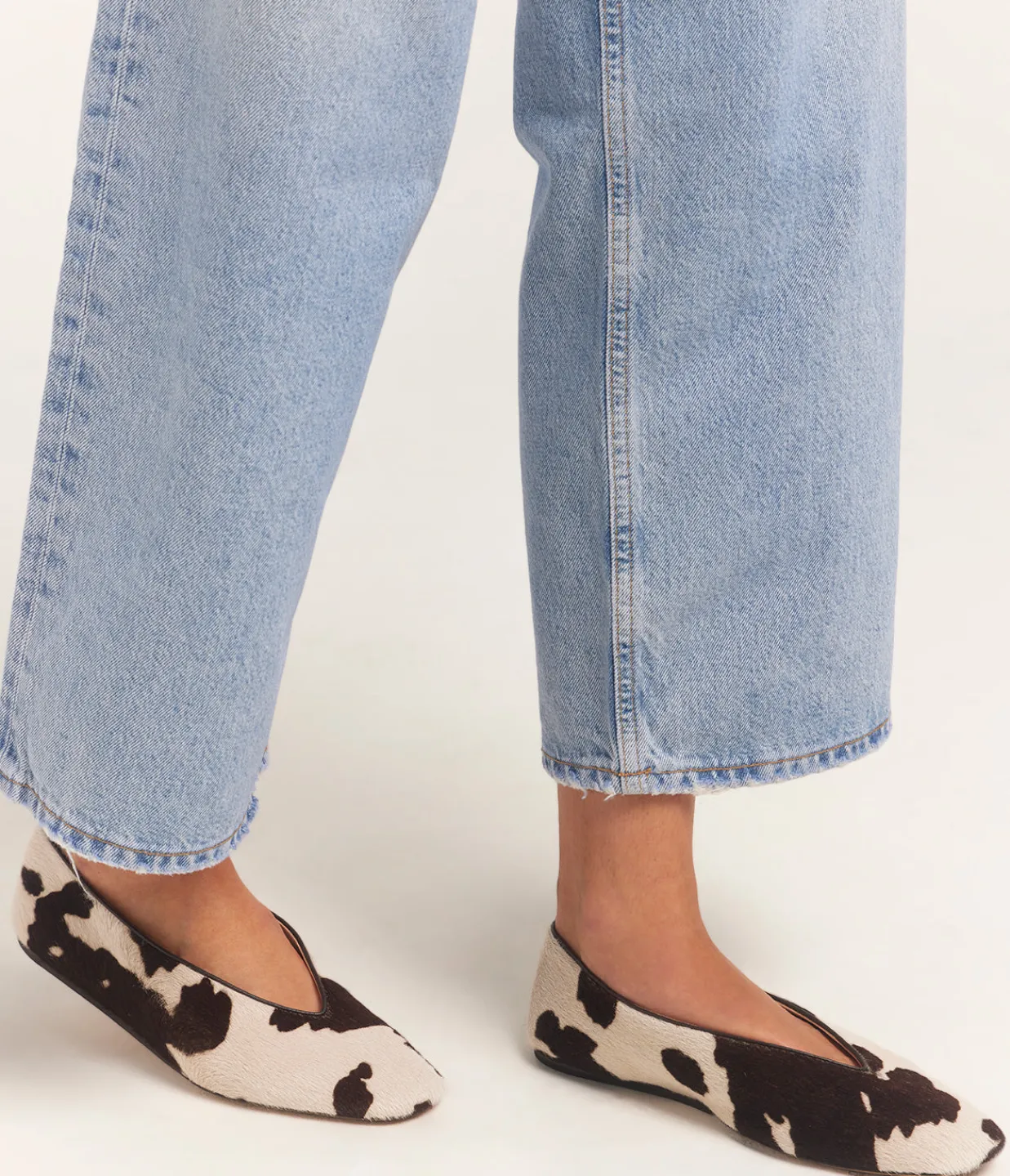 Le Monde Beryl Regency Calf Hair Slipper in Cow Discount