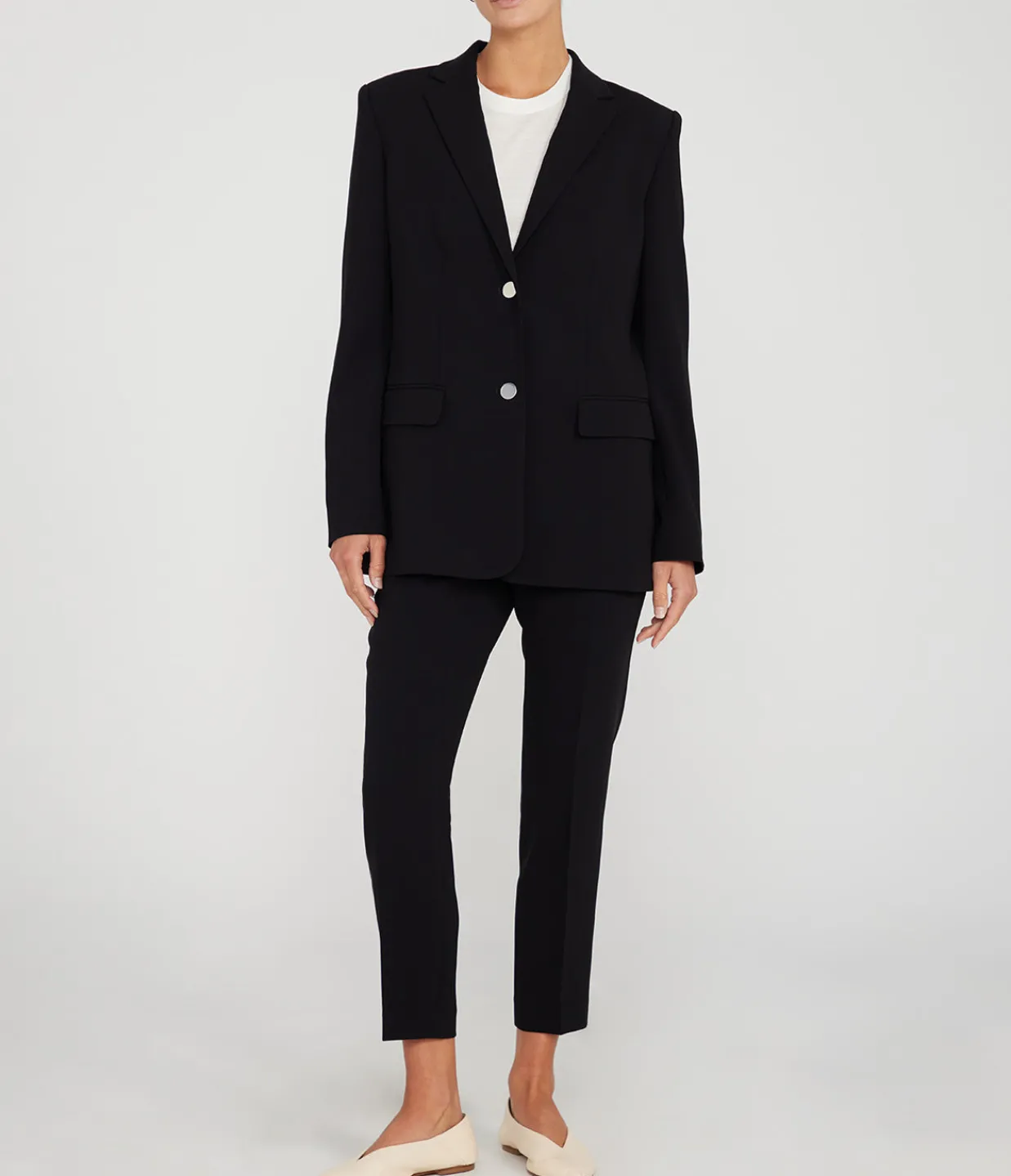 Theory Relaxed Blazer in Black Fashion