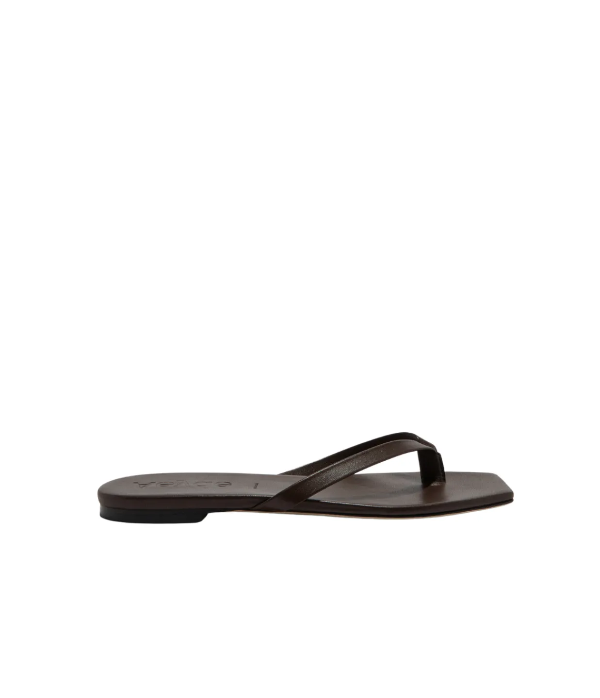 Aeyde Renee Nappa Sandal in Moka Discount