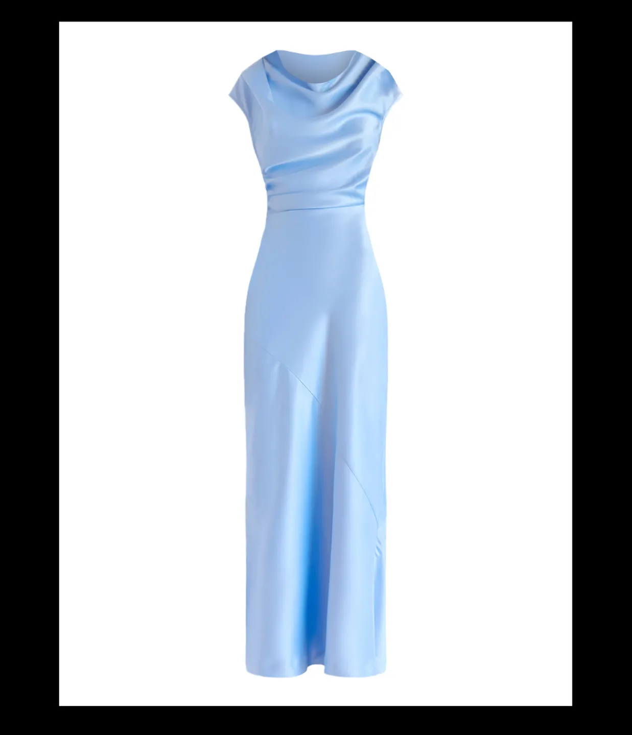 Wynn Hamlyn Rina Maxi Dress in Sky Blue Fashion