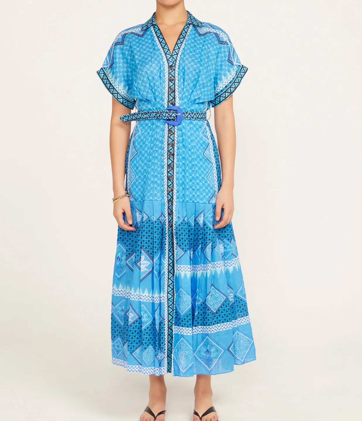 Saloni Riya Maxi Dress in Verdant Best