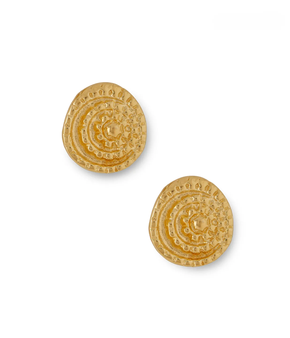 YSSO Rock Earrings in Gold Fashion