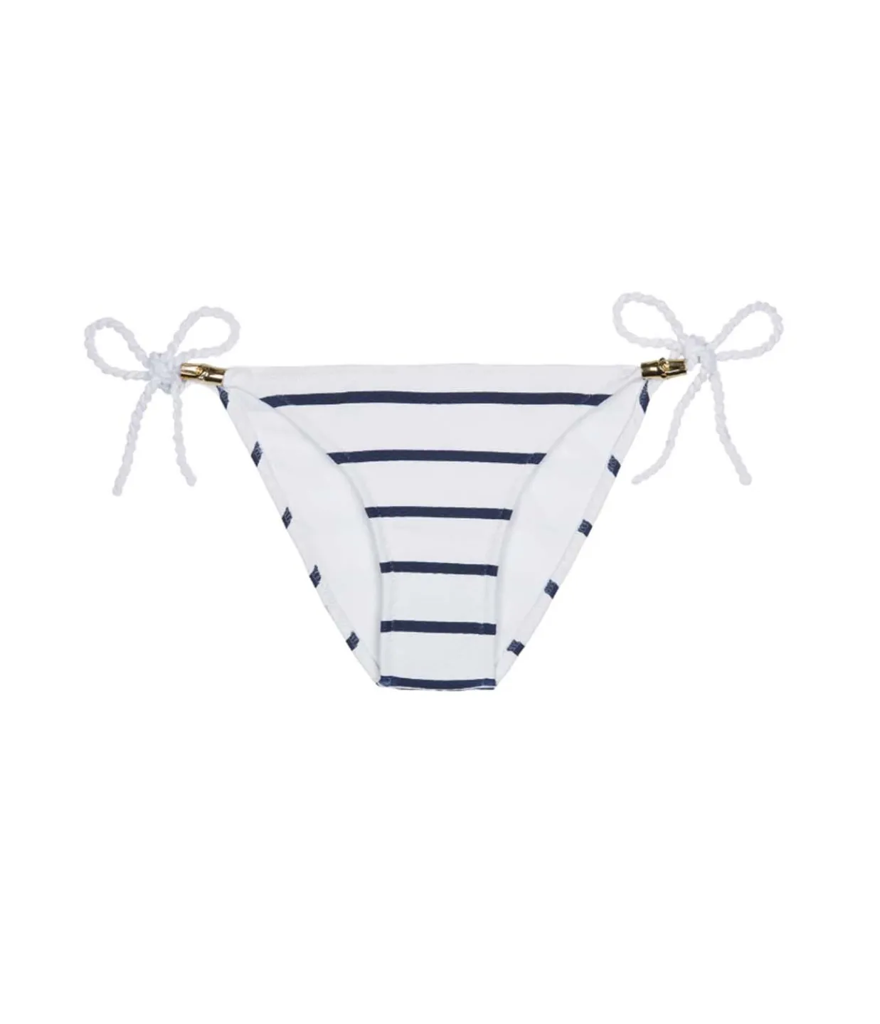 Heidi Klein Rope Tie Side Bikini Bottom in Nautical Store