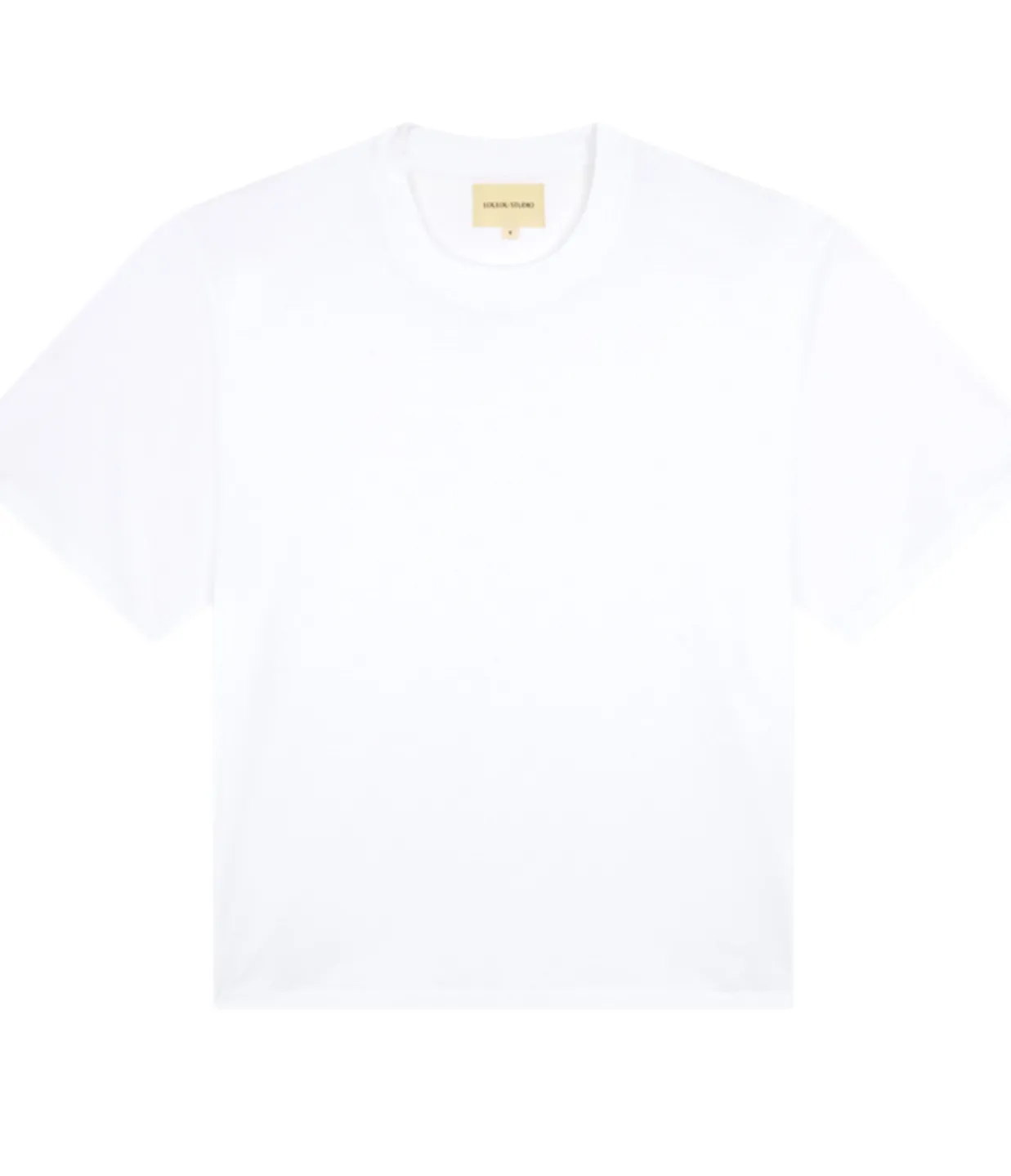 Loulou Studio Round Neck T-Shirt in White Best Sale