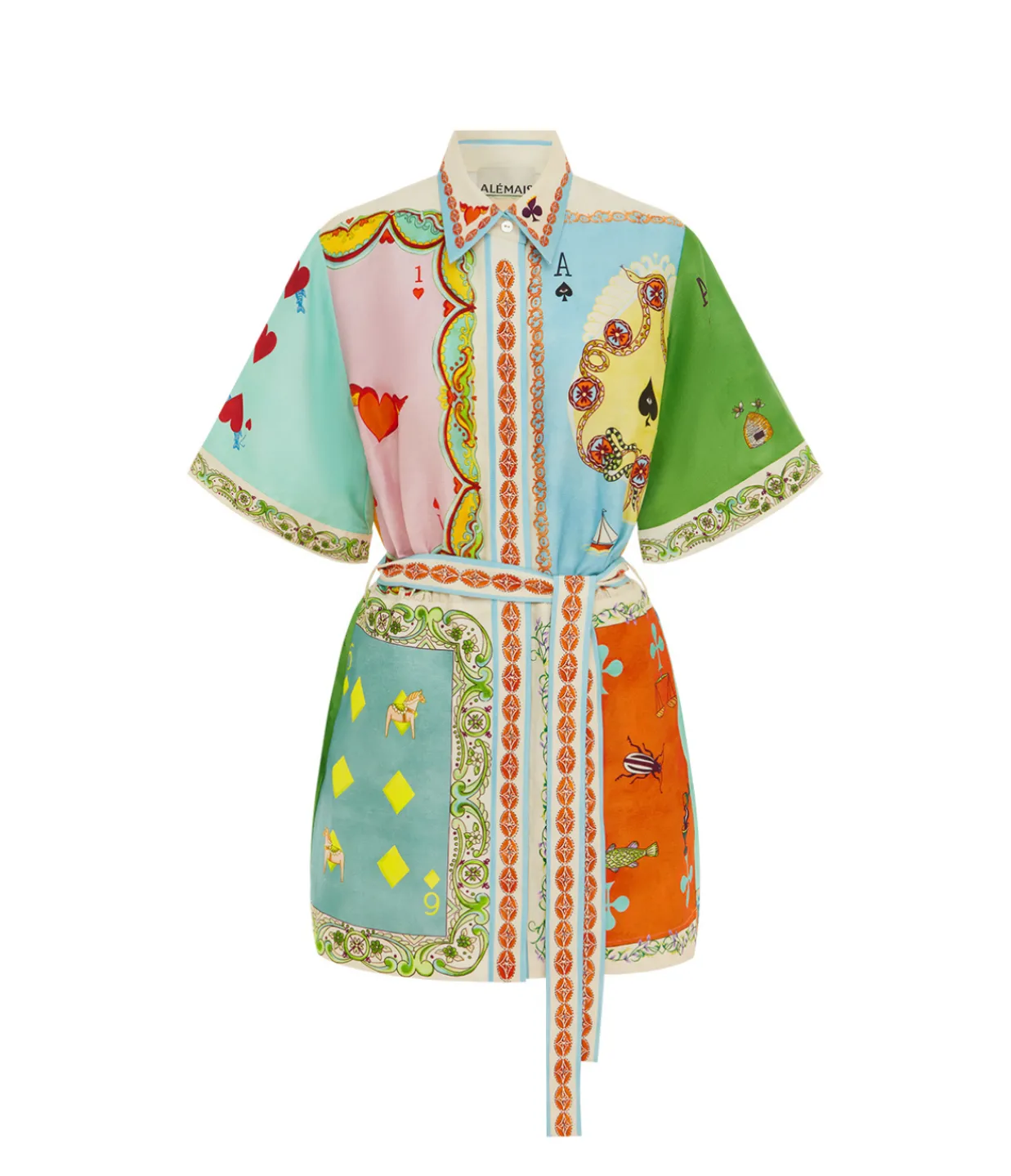Alemais Rummy Mini Dress in Multi Discount