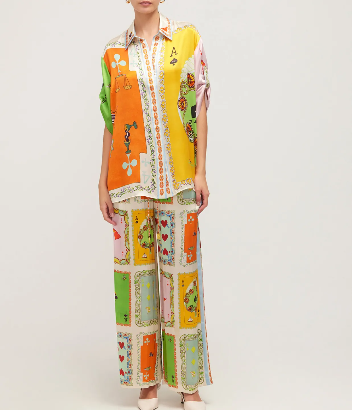 Alemais Rummy Pant in Multi Fashion