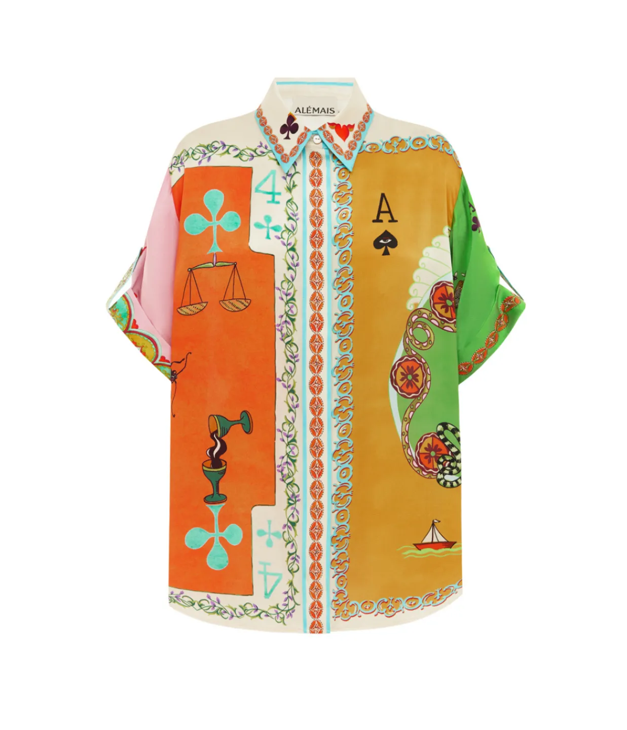 Alemais Rummy Shirt in Multi Fashion