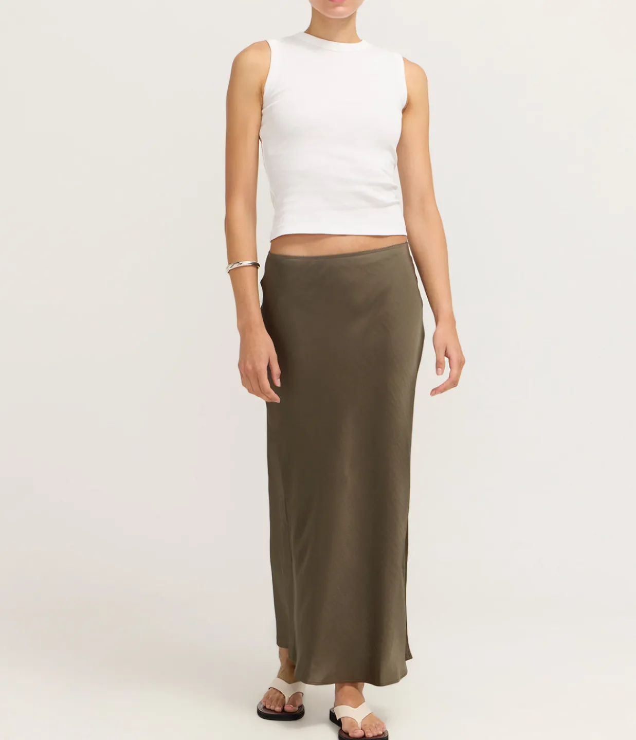 Samsoe Samsoe Saagneta Long Skirt in Bungee Cord Flash Sale