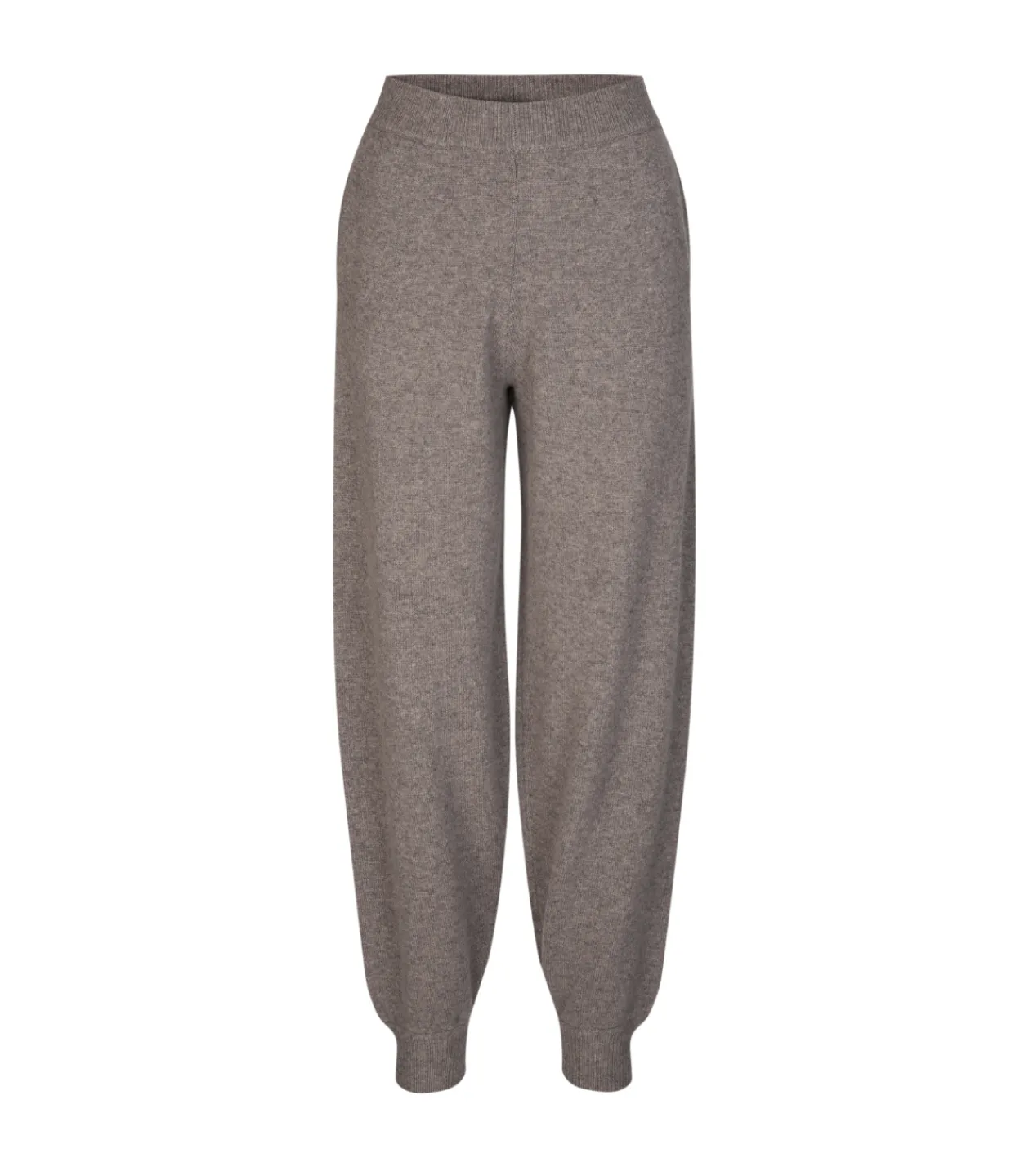 Samsoe Samsoe Sacharlotte Knit Pants in Grey Blue Melange Best