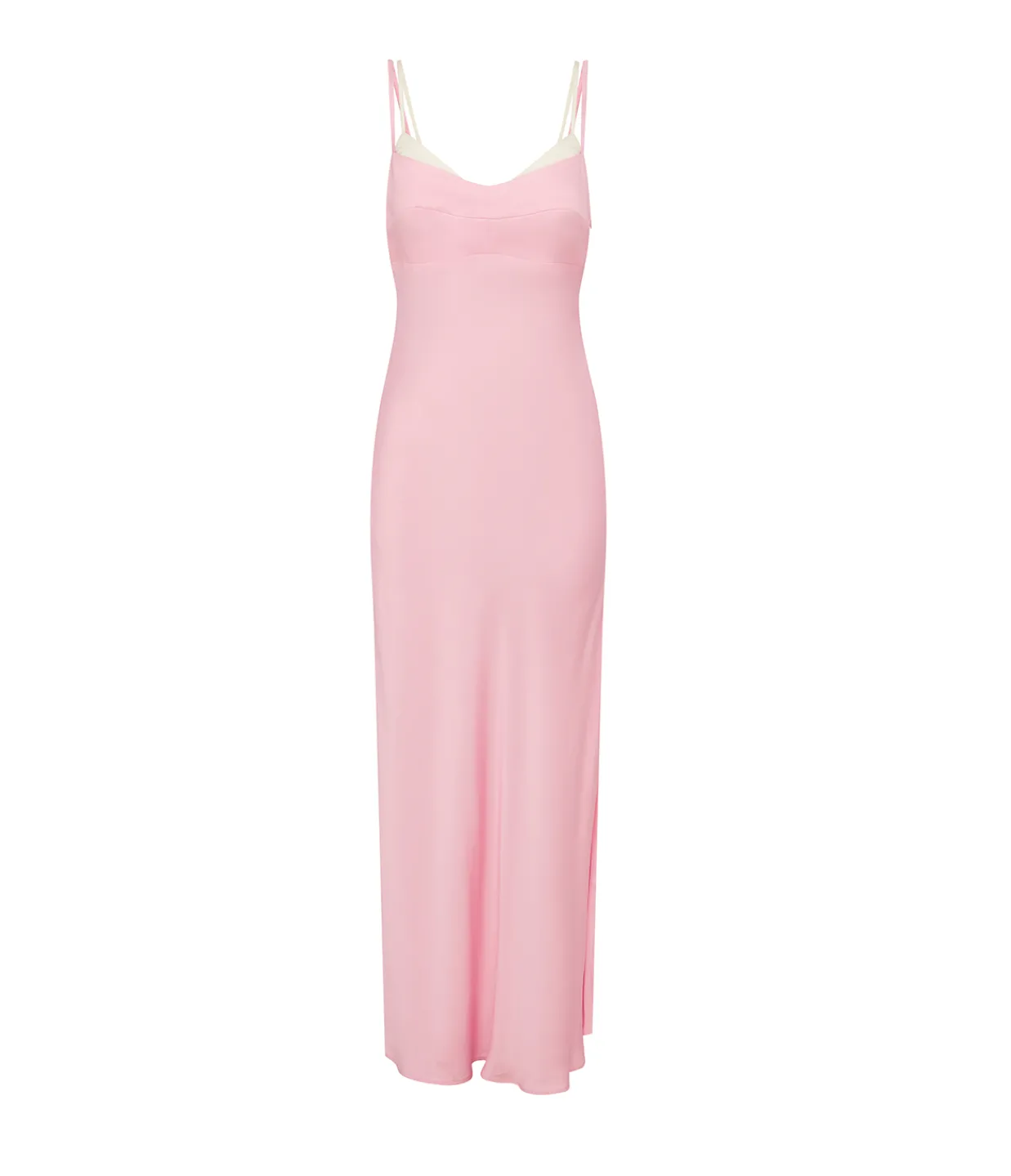 Jillian Boustred Sadie Two Tone Slip Dress in Peony Online