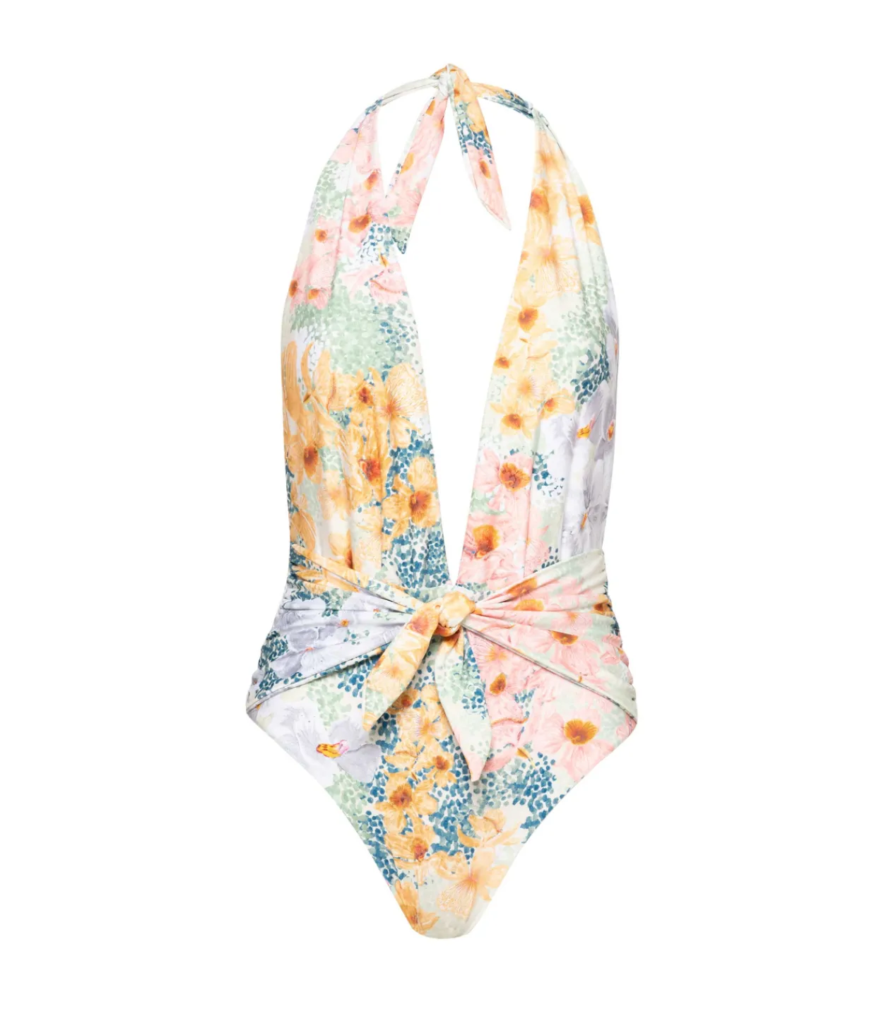 Agua by Agua Bendita Salm One Piece in Florecer Sale